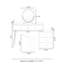 Coiffeuse avec miroir lumineux, 5 tiroirs, 1 chaise-1288755166