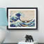The Great Wave Off Kanagawa by Katsushika Hokusai - Framed Print-55738224-55738225