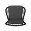 Chaise grise avec support en fer robuste et pieds imperméables Club Strong - Coussin