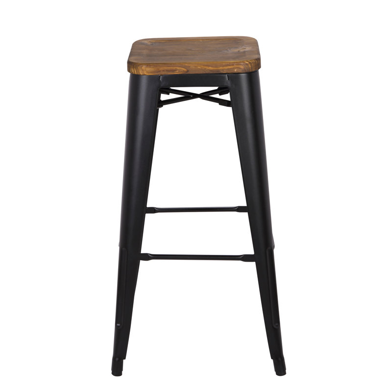 Pine Solid Wood Counter Stool