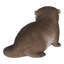 Statue de loutre inclinée vers l'avant