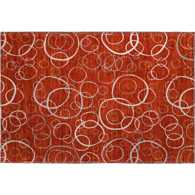 Premium Machine Washable Mayfield AMF2408 Bubbles Rug