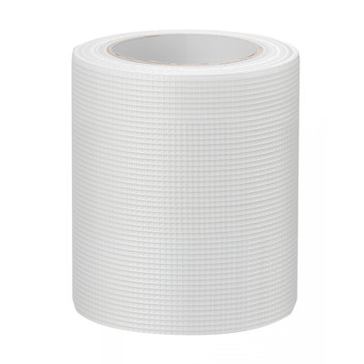 12 Rolls 98.43 ft x 5.91 inch Self-Adhesive Fiberglass Drywall Mesh Tape White