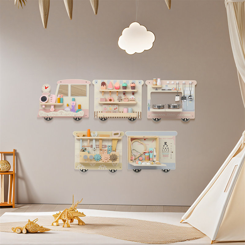 Panneaux de jeu mural 10-en-1 Sensory Jouets