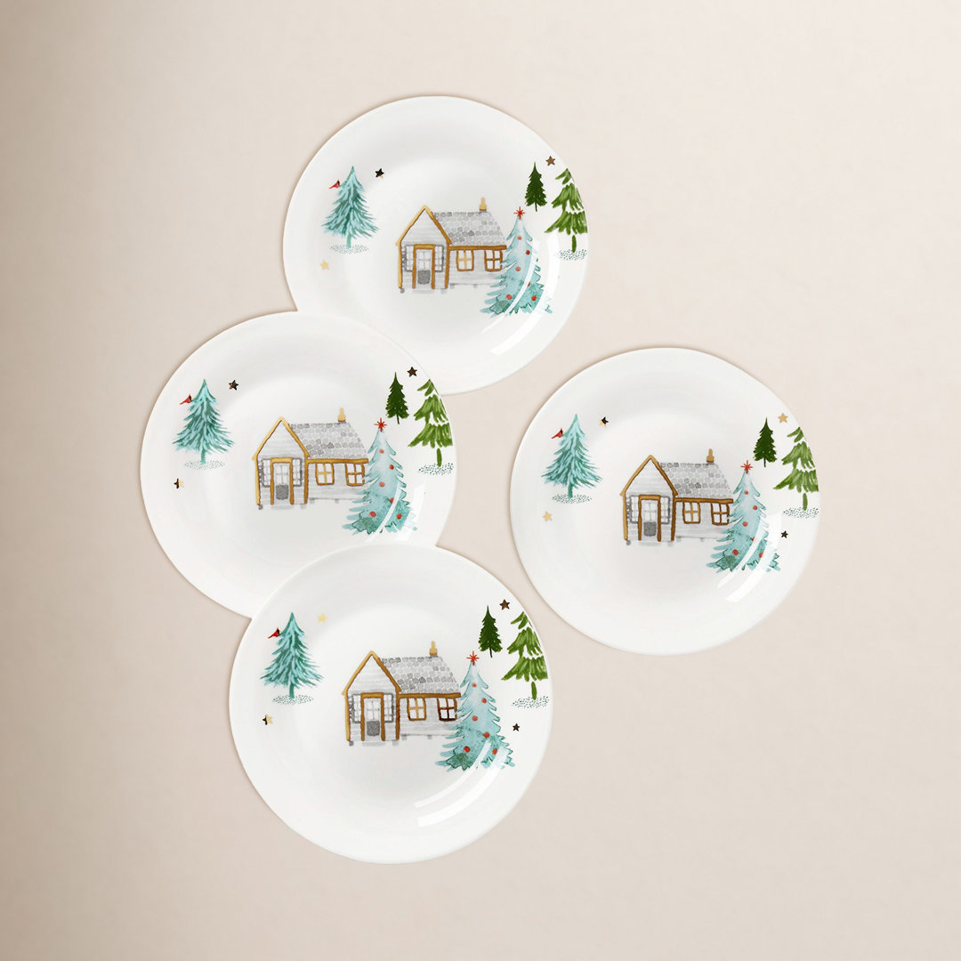 Lenox Balsam Lane Tidbit Dessert Plate (Set of 4) Lenox