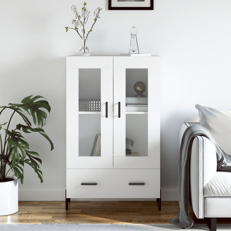 Storage Cabinet, White