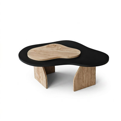 Table basse Oslo Sculptural Biomorphic