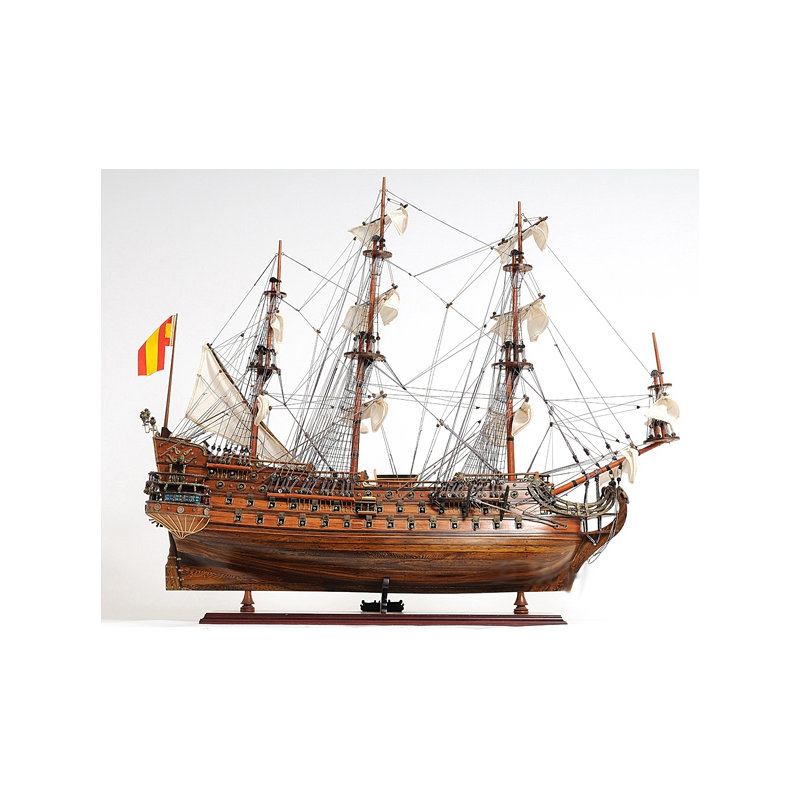 Bateau miniature San Felipe Exclusive Edition, H 26 po x l 28 po x P 9,5 po