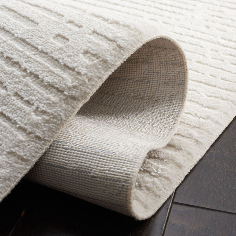 Striped Area Rug, Rectangle 91 x 152cm