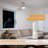 Ryme 52 In. Nickel White Flush Mount Standard Ceiling Fan With Integrated LED With Remote Included DC Motor Reversible-1412096929-1412096943
