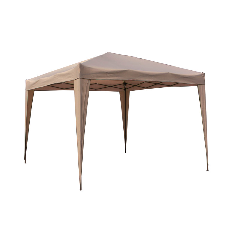 International Caravan Home Furnishings 10 Ft. W x 10 Ft. D Steel Pop-Up Canopy