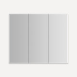 PL Series Recessed or Surface Mount Frameless Medicine Cabinet with 4 Adjustable Shelves