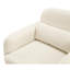 Fauteuil d'appoint contemporain rembourré beige Boucle-1917537574