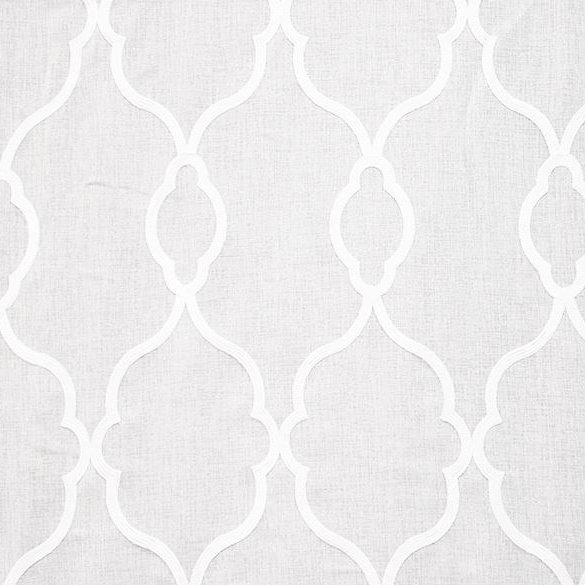 Tissu Dean, Blanc