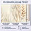 «Brown Autumn Botanical Leaves III - Brown Foliage», art mural encadré-768210481-768210489