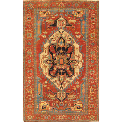 Hand Knotted Wool Oriental Indoor Rug