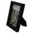7.25" Solid Rectangular 4" x 6" Photo Picture Frame with Easel Back - Matte Black
