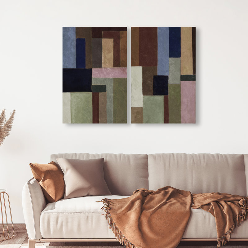 The Perfect Fit Set Set by Oliver Gal, 45" H x 30" W, Gallery Wrapped