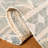 Hazelwood Hand Loomed Jute/Cotton Geometric Rug in Beige/Blue-1609988979