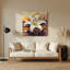 Southwestern Plants Desert Lily 160 Beige Metal Wall Art