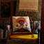 The Midnight Sun Ceremony Organic Cotton Square Throw Pillow Cover & Insert