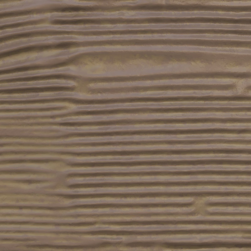 Poutre de plafond à 2 côtés en faux bois Endurathane sablé (poutre en L), H 6 po x l 8 po, Taupe rustique, 20'L