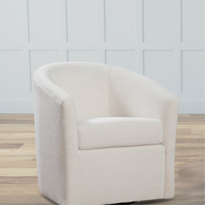 Fauteuil en tissu Performance, Ivory