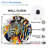 Zebra Wall Clock Art Art - 12'' Modern Glass Wall Clock