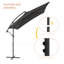 Scarlott 98.3" x 98.3" Square Umbrella-1915426806
