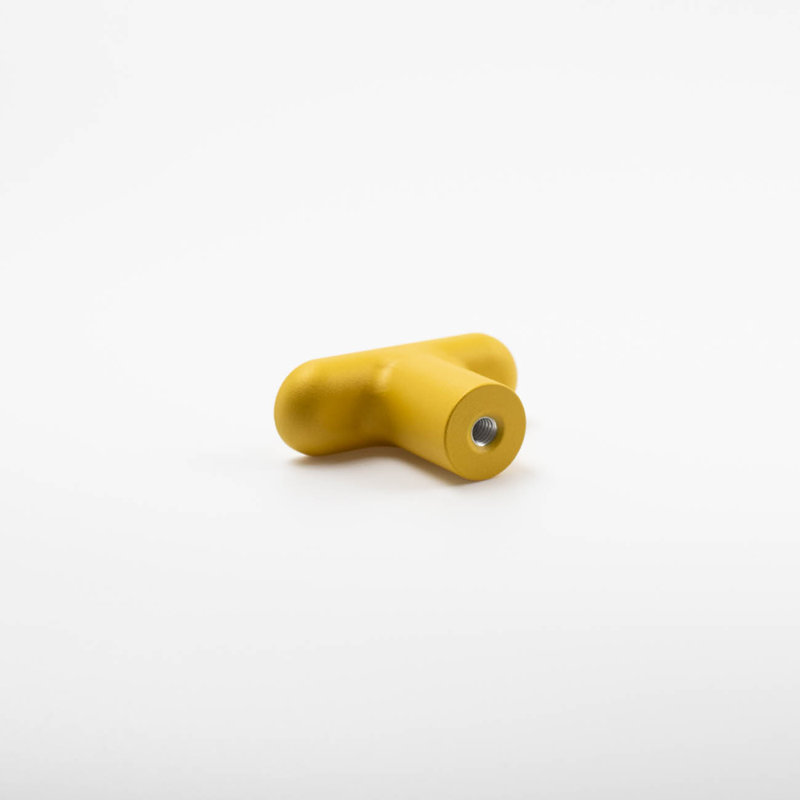 1.75" Oval Knob, Sunflower (Yellow)