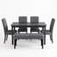 Ensemble de salle à manger 6 pièces Celine-133004094