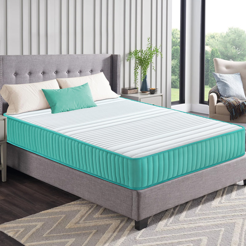 Matelas hybride en mousse viscoélastique gélifiée 12 po, Lit simple