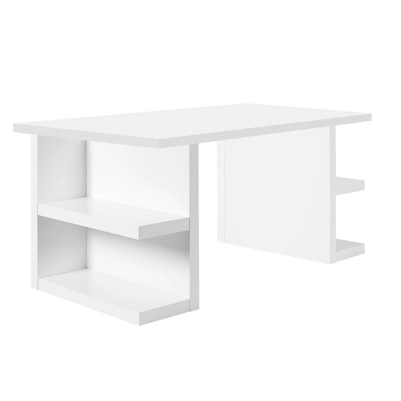 Cutshall Writing Desk, Pure White