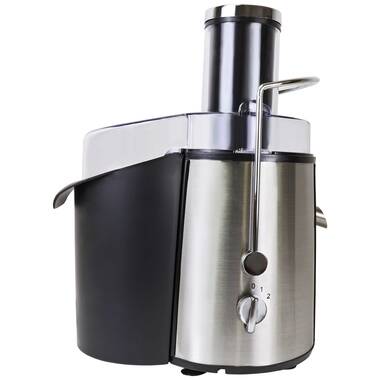 MegaChef 200 Watt 2 Speed Stainless Steel Electric Centrifugal