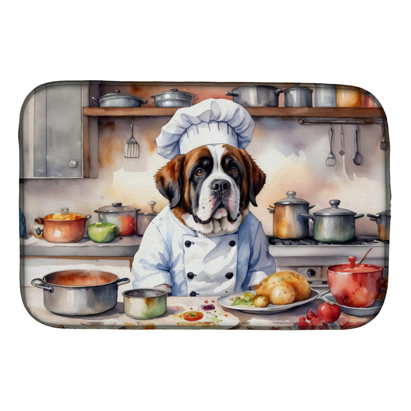 Tapis de vaisselle Saint Bernard The Chef