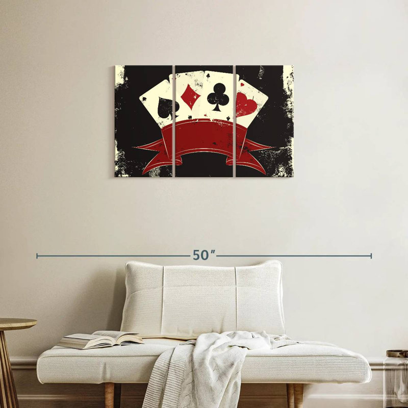 Senne Casino Emblem, 20" H x 33" W