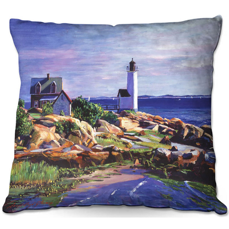 Reversible Throw Pillow, 16" x 16"