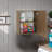 Natural Oak 1-Door Wall Cabinet-179223326