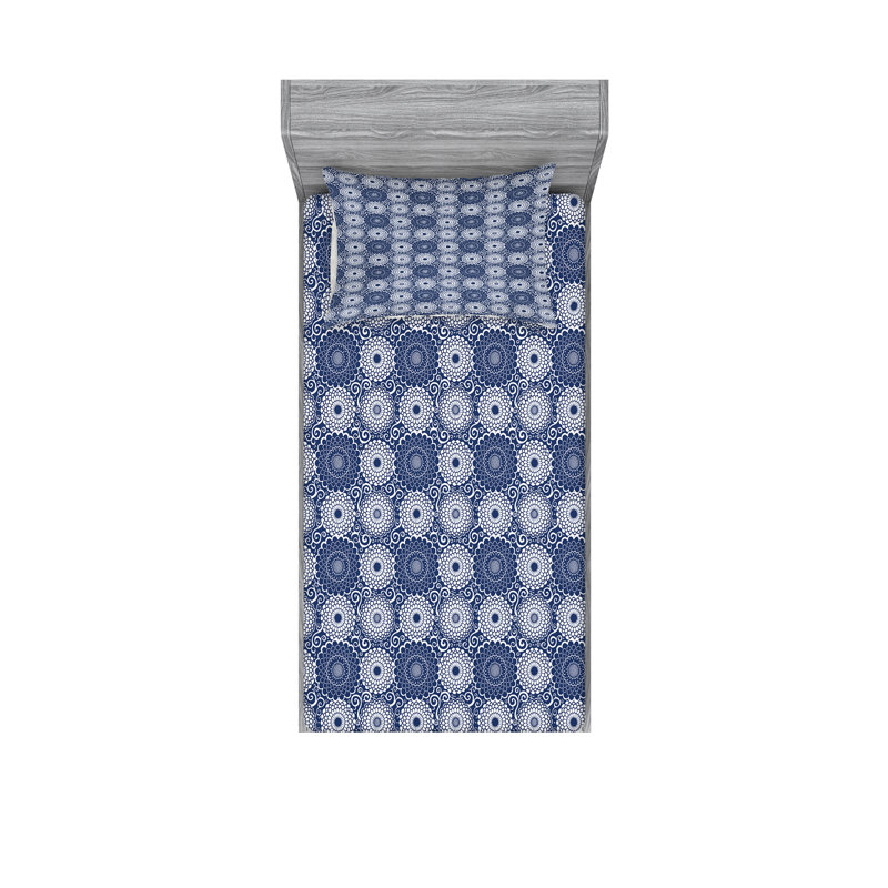 Microfiber Sheet Set, Twin Sheet Set + Fitted Sheet + 1 Pillowcase