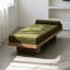 Banc rembourré vert-1774066832