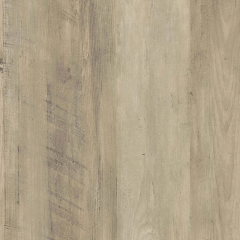 Table basse carrée avec présence moderne rustique, Pin délavé