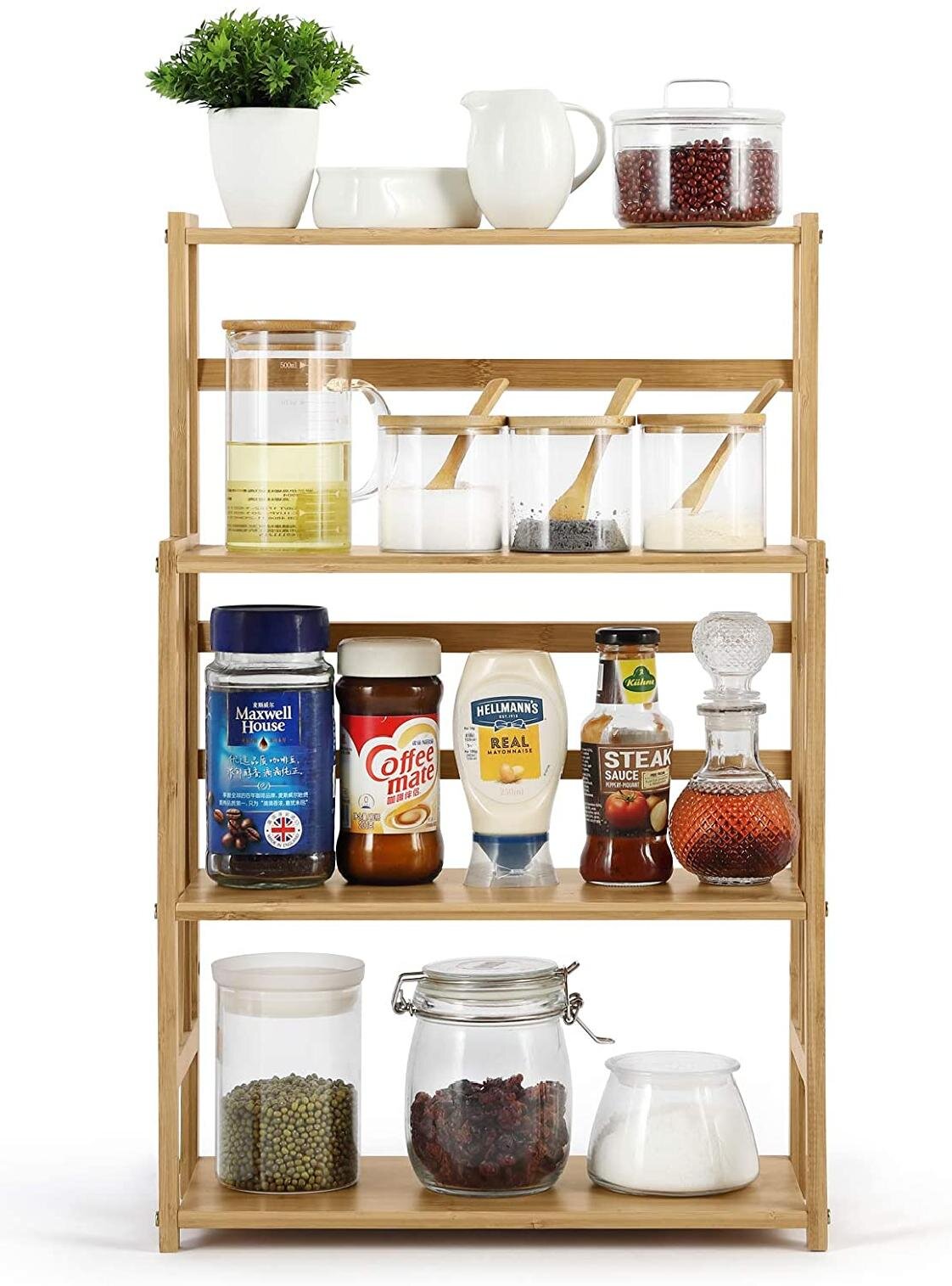 Bamboo Spice Drawer Organizer | Crate & Barrel