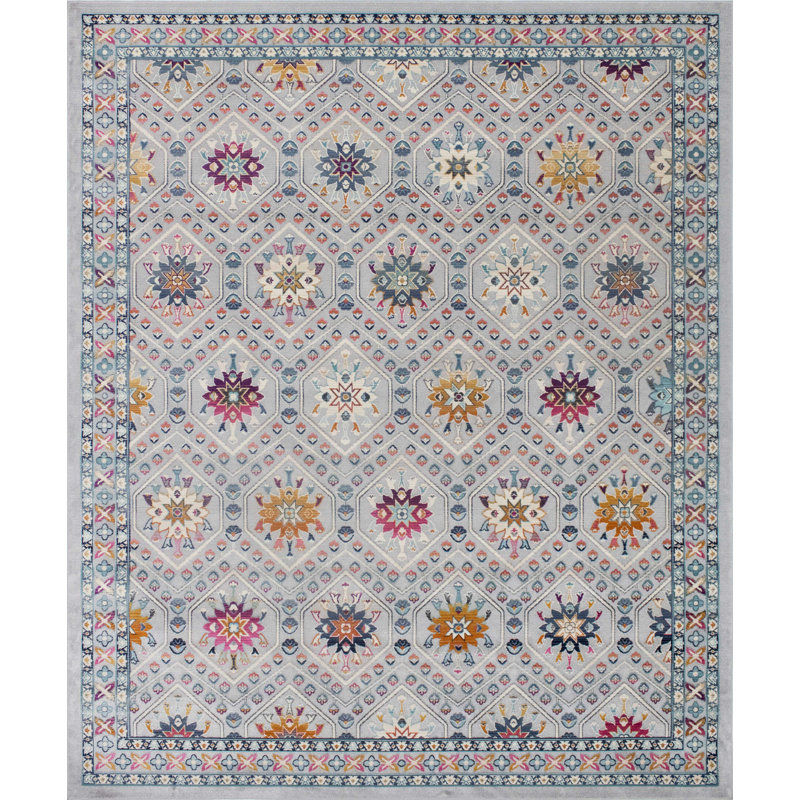 Mosely Geometric Indoor Rug, Rectangle 5'0" x 7'8"