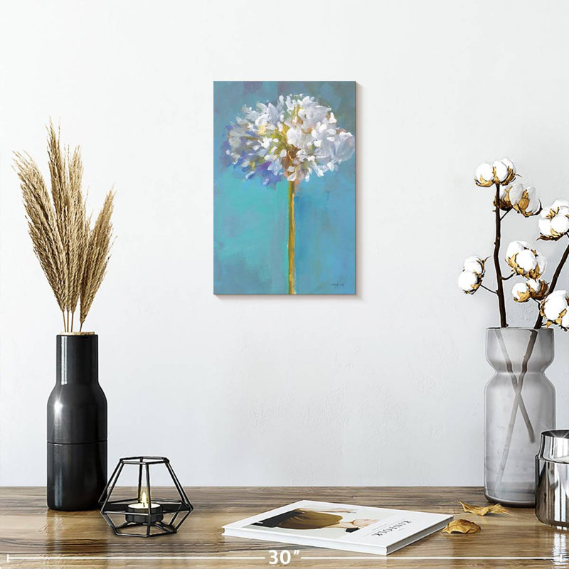 Harnek moderne floral III, H 12 po x l 8 po