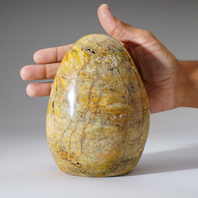 Polished Ocean Jasper Freeform From Madagascar (4.2 Lbs)