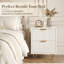 40 cm W Bedside Table