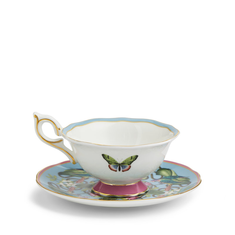 Wonderlust Menagerie 5.9floz Teacup & Saucer