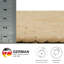 Handmade Pavonis rug made of cotton in natural beige-14566122