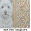 Planche à découper en verre Westie Heirloom Fall