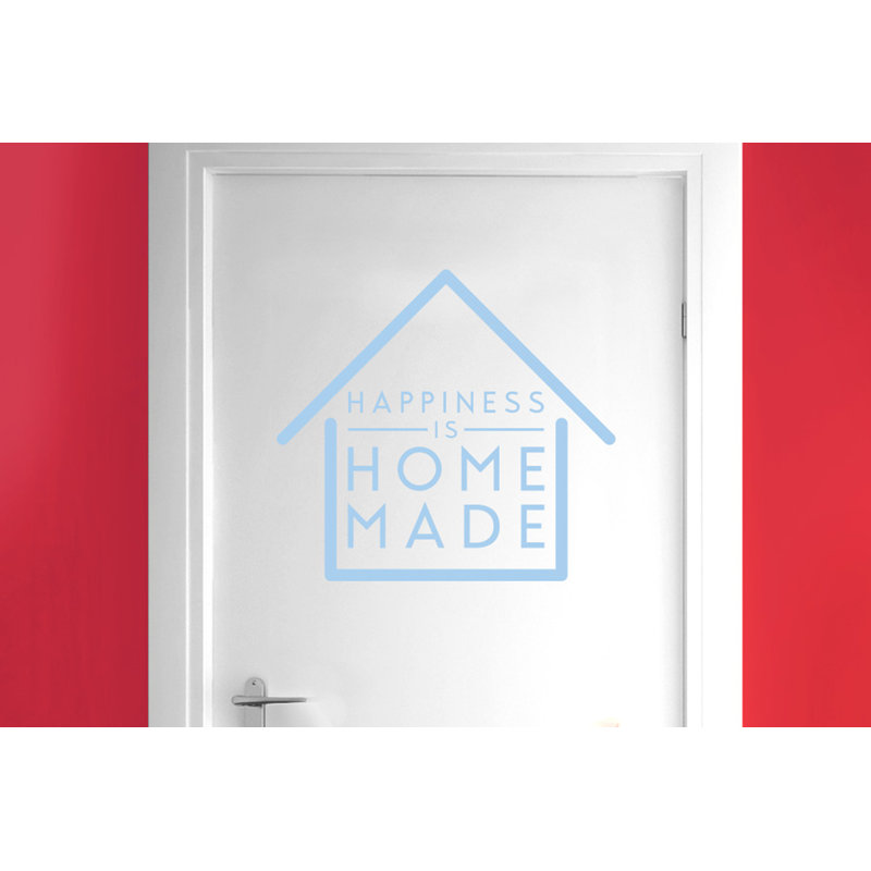 Food & Beverage Wall Decal, Light Blue